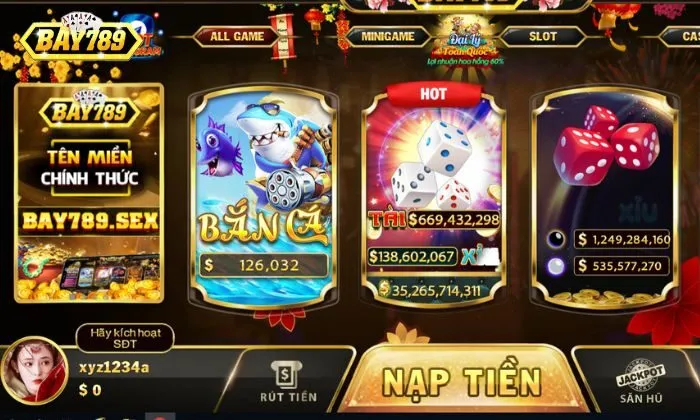 Tham gia Bắn Cá Bay789 với 3 bước đơn giản