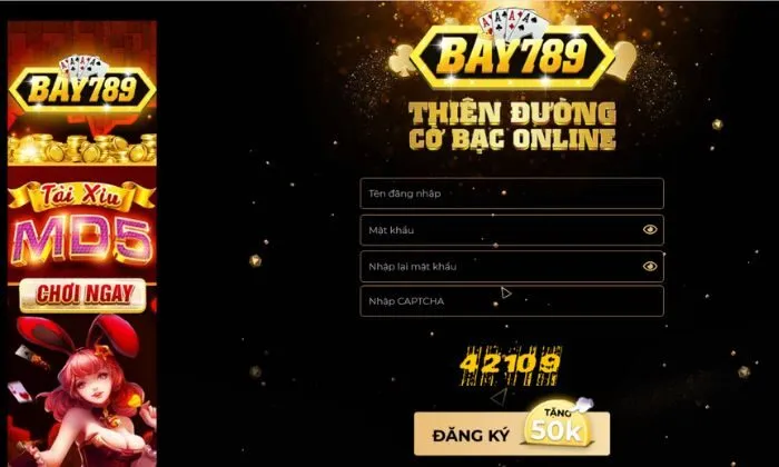 Đăng nhập sau khi tải Bay789 Android